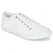 Le Coq Sportif Deauville+ Cvs Blanc / Argent Chaussures Baskets Basses France Pas Cher